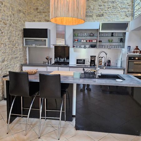 Villa Demeure En Pierre Avec Piscine Privee Etauliers Esterno foto